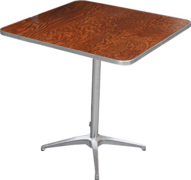 Rental store for 30  Square Cocktail Tables- Adjustable in New Orleans LA