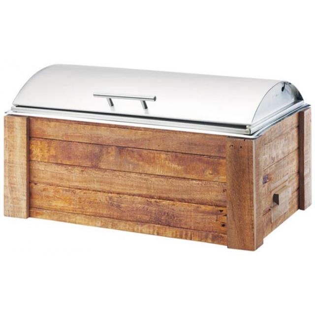 Rental store for Rustic Roll Top Chafer in New Orleans LA