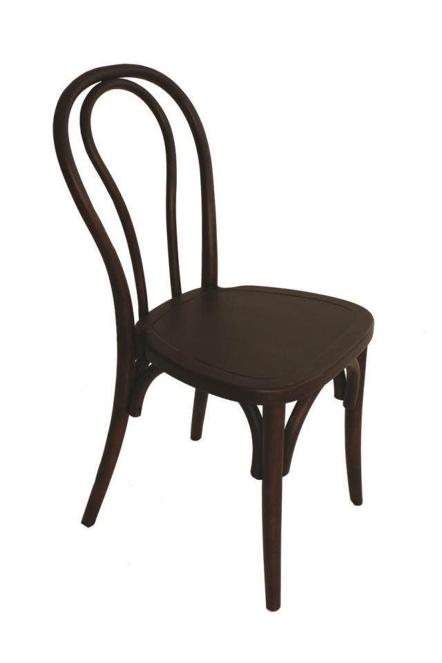 Rental store for Dark Fruitwood Bentwood Chair in New Orleans LA
