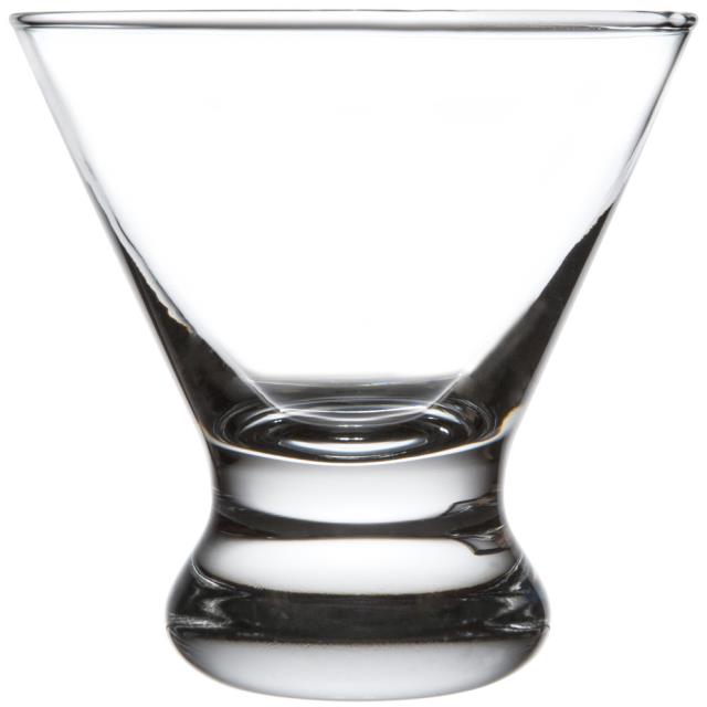 Rental store for 8.5oz Cosmo Stemless Martini Glass in New Orleans LA