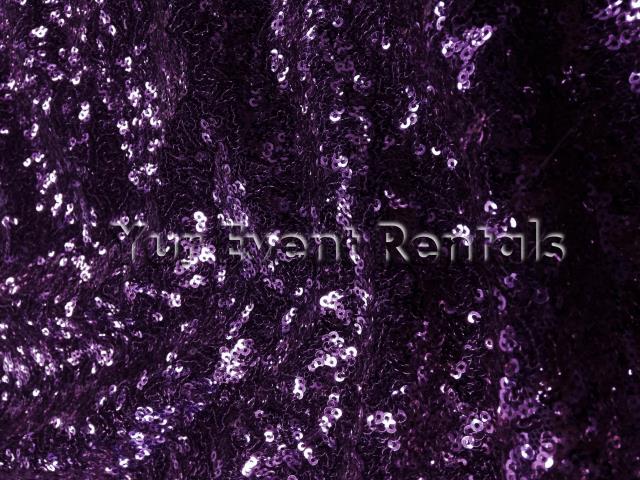 Rental store for Glitz 14 x108  Runner- Eggplant Purple in New Orleans LA