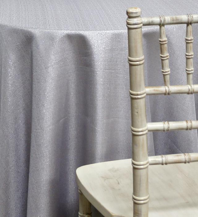 Rental store for Metallic Burlap 132  Rd- Silver in New Orleans LA