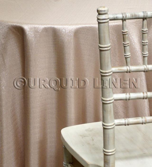 Rental store for Metallic Burlap 90  Rd- Champagne in New Orleans LA