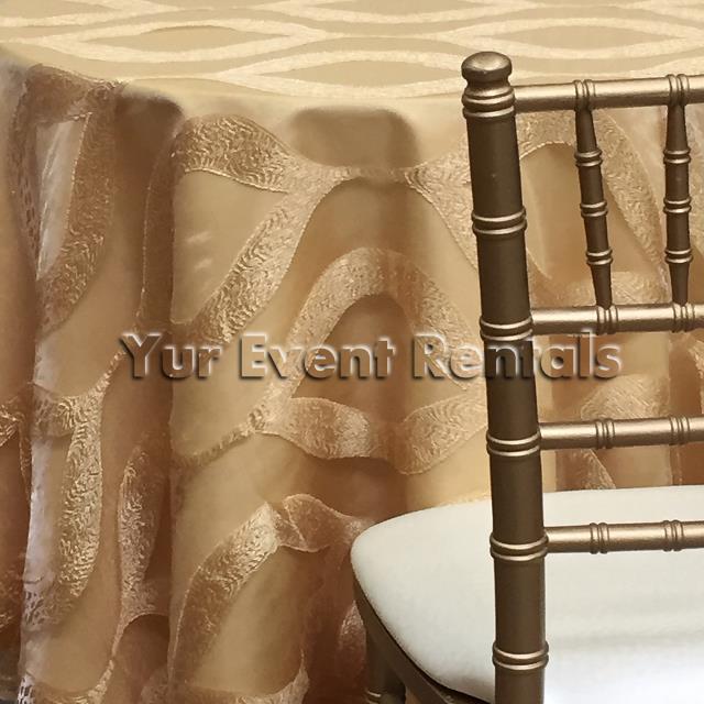 Rental store for Organza Tabriz 90 x132 - Gold in New Orleans LA