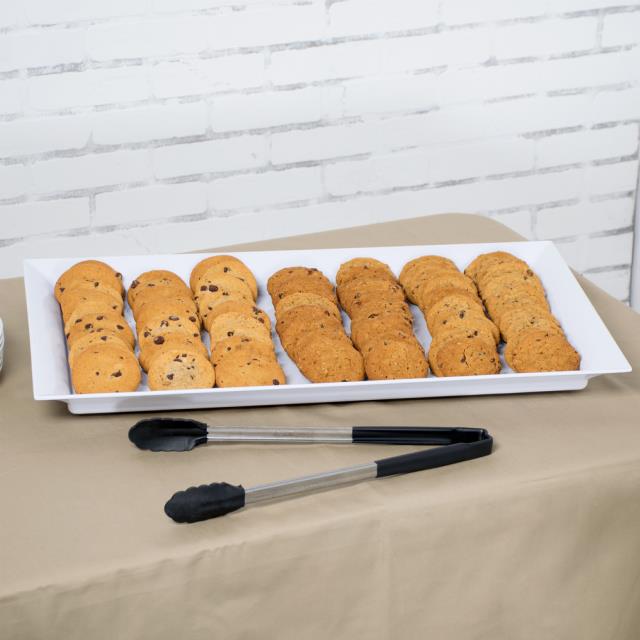 Where to find White Melamine Serving Tray 16 x28 in New Orleans