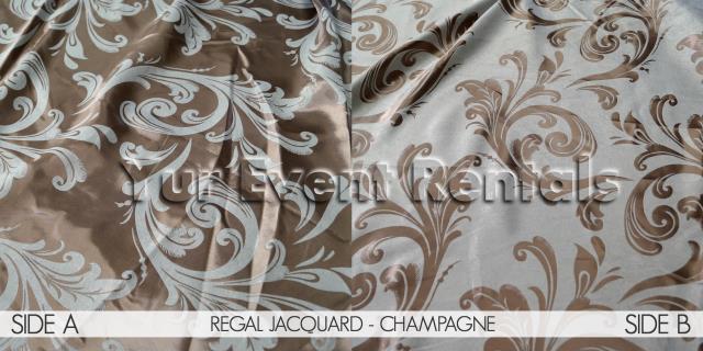 Rental store for Regal Jacquard Reversible132 - Champagne in New Orleans LA