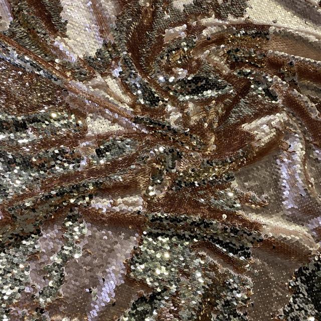 Rental store for Two-Tone Sequin 90  Rd Blush Champagne in New Orleans LA