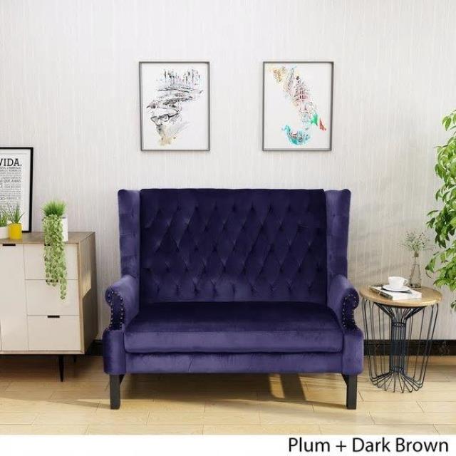 Rental store for Velvet Purple Loveseat in New Orleans LA
