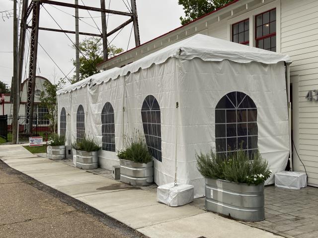 Rental store for 8 x20  Window Sidewall- Fred L S Trans in New Orleans LA