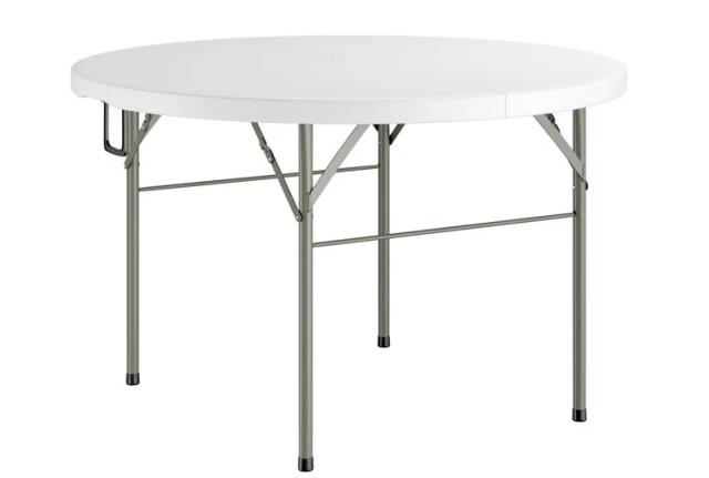 Rental store for 48  Round Table Plastic Fold in Half in New Orleans LA