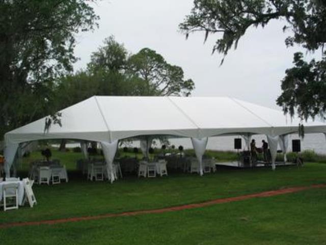 Rental store for 30x105 White Frame Keeder Tent Cant Val in New Orleans LA