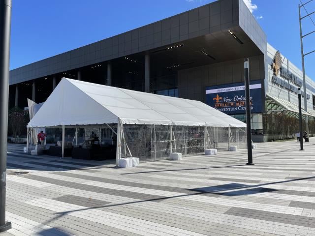 Rental store for 40x60 White Tent Gable Keeder in New Orleans LA