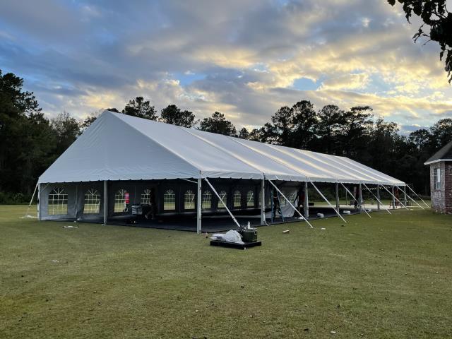Rental store for 40x105 White Tent Gable Keeder in New Orleans LA