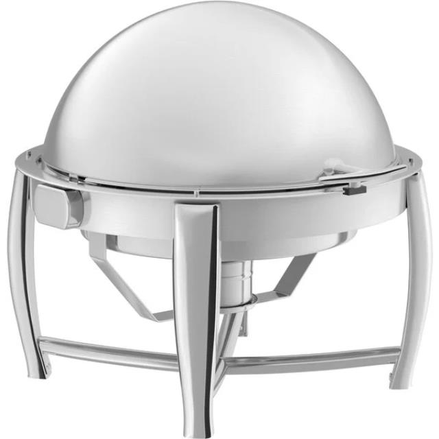 Rental store for Silver Round Roll Top Chafer in New Orleans LA