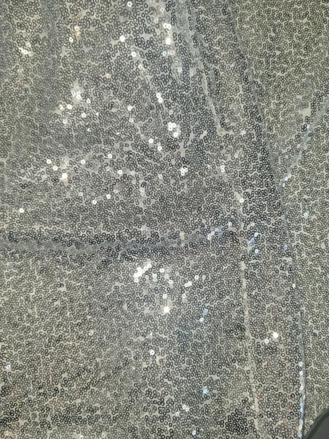 Rental store for Sequin 108  Round- Silver in New Orleans LA