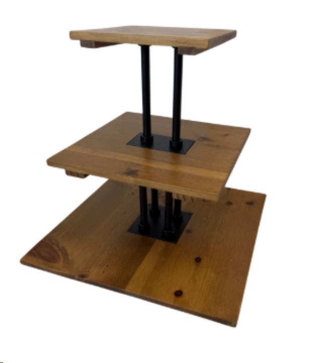 Rental store for 3 Tier Wood Stand in New Orleans LA